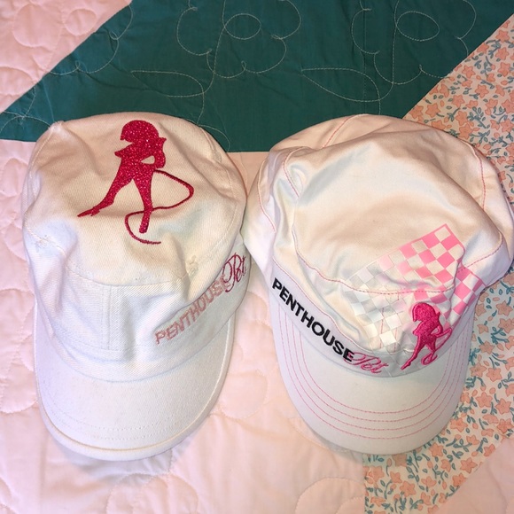 Penthouse Pet of the Year Promo Hats Lot - Picture 2 of 10